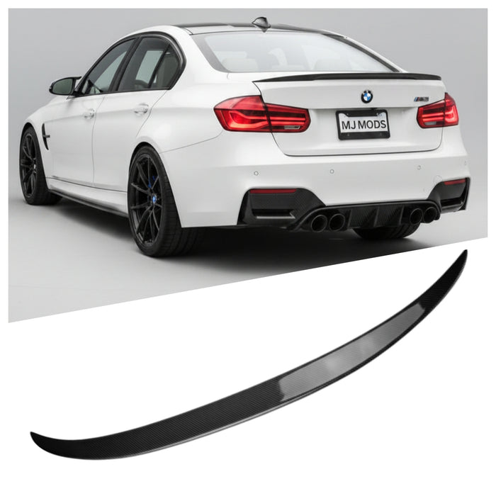 Carbon Fibre Rear Boot Spoiler for BMW【F30 Series F80 M3 】【MP Style】