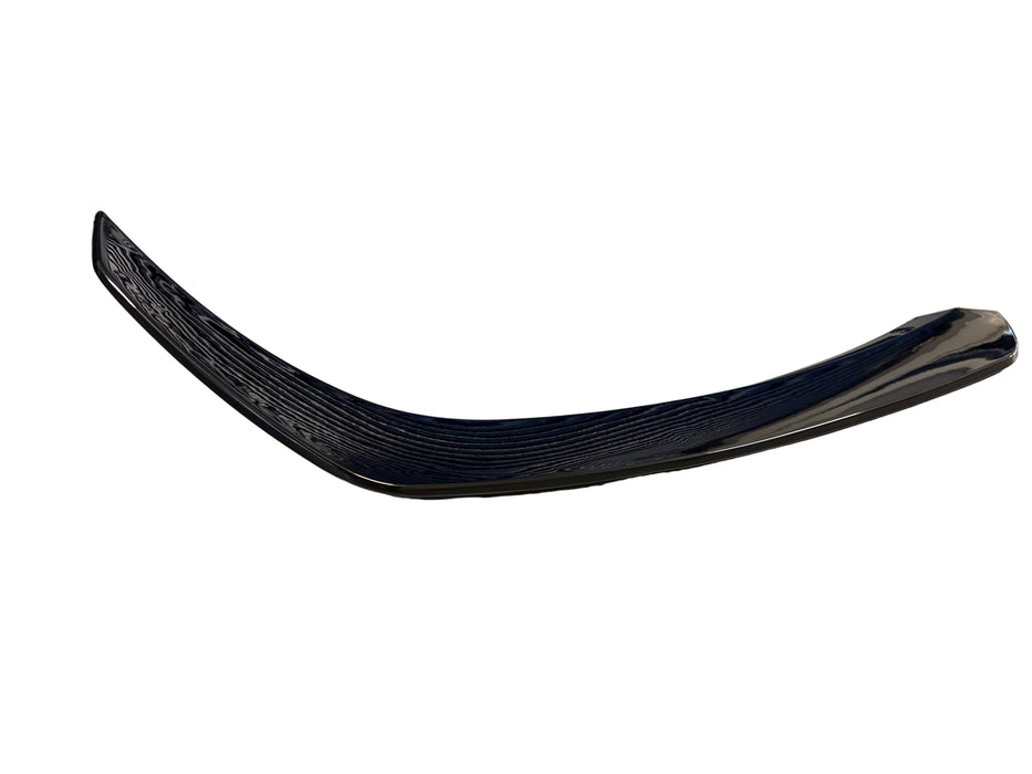 C117 CLA Facelift Front Bottom Lip Canards Gloss Black ABS 2016-2019