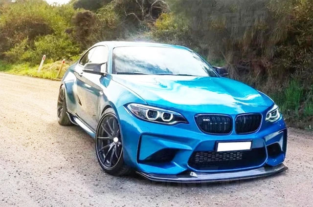 Carbon Fibre Front Bumper Lip for BMW F87 M2C【Competition Edition】【M2C-GTS Style】