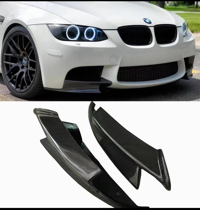 E9x M3 Carbon Fibre Front Splitter Canards