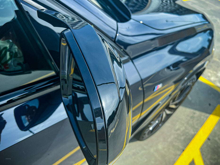 ABS Glossy Black Mirror Covers For BMW【X3 G01 X4 G02 X5 G05 X6 G06 X7 G07】2017-2023