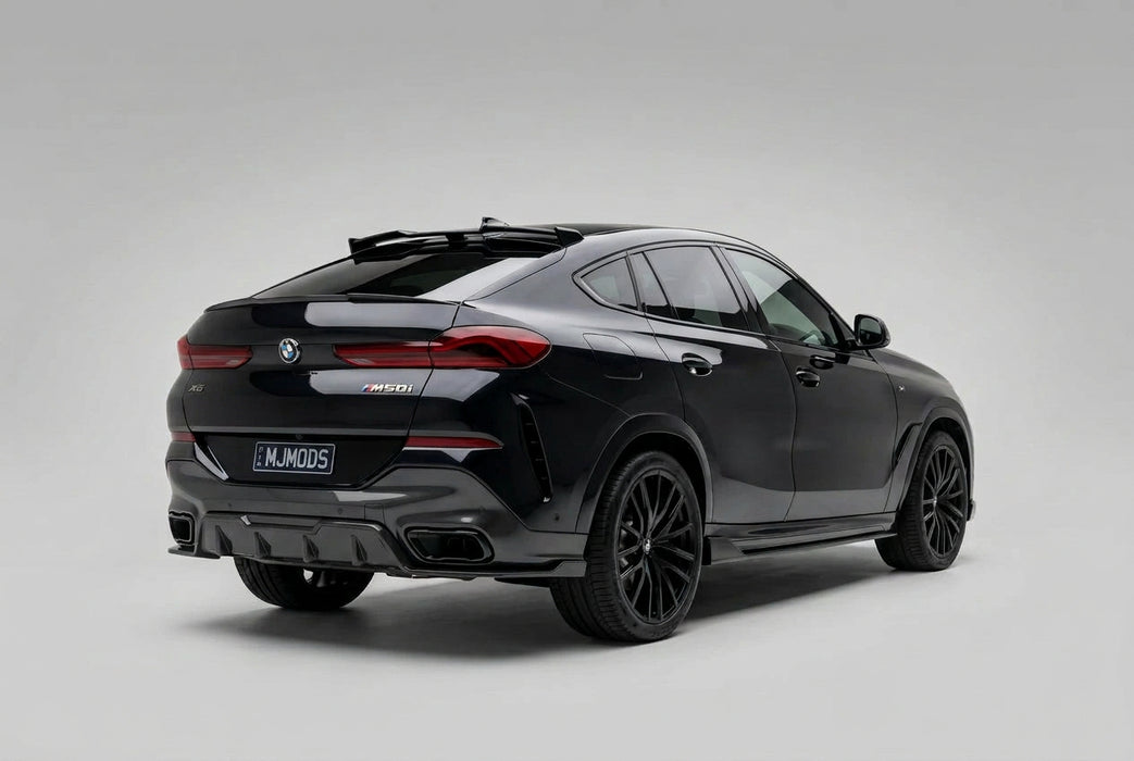G06 X6 Gloss Black Diffuser And Rear Spats