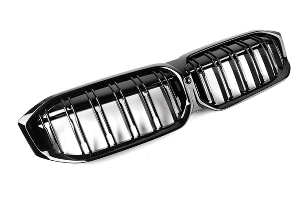 ABS GLOSSY BLACK FRONT KIDNEY GRILLE fit for BMW【G20/G21 LCI M340 330 328 320 M Sport】【G20 LCI Double Slats Style】