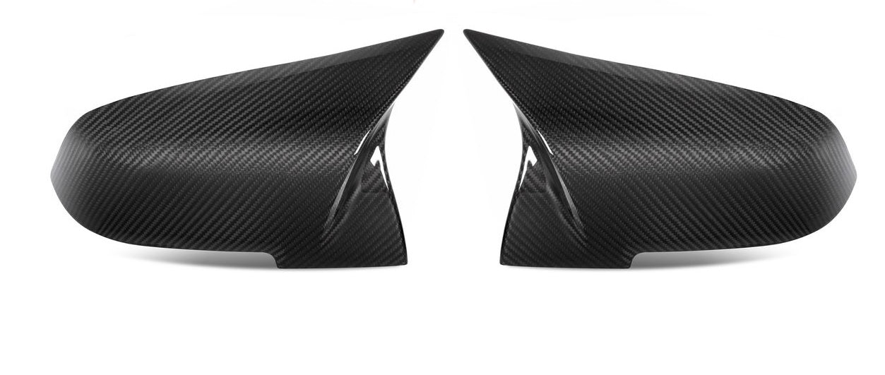 Prepreg Dry Carbon Fibre Mirror Cover For BMW 1/2/3/4 series F20 F22 F30 F31 F32 F33 F36 F87 M2【M3 Style】