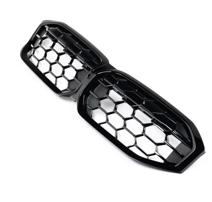 ABS GLOSSY BLACK FRONT KIDNEY GRILLE SHADOWLINE fit for BMW【G21 LCI M340 330 328 320 M Sport】【G20 LCI M340i Style】