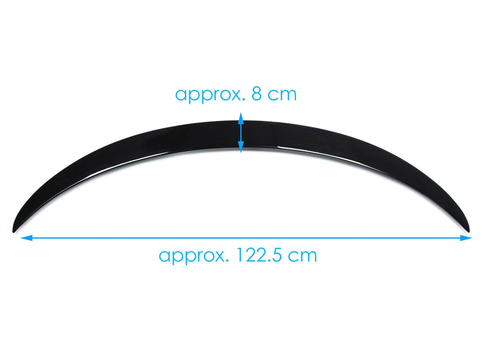 ABS Glossy Black Rear Boot Spoiler fit for Mercedes-Benz CLA Class【C117 Coupe/Sedan】13-19 【AMG Style】