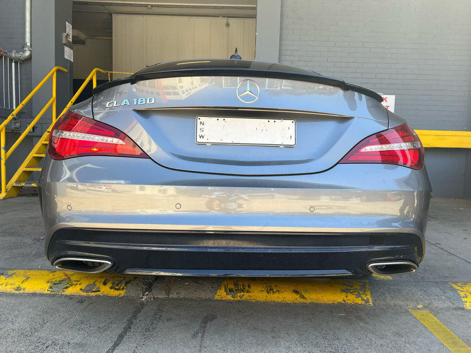 ABS Glossy Black Rear Boot Spoiler fit for Mercedes-Benz CLA Class【C117 Coupe/Sedan】13-19 【BB Style】
