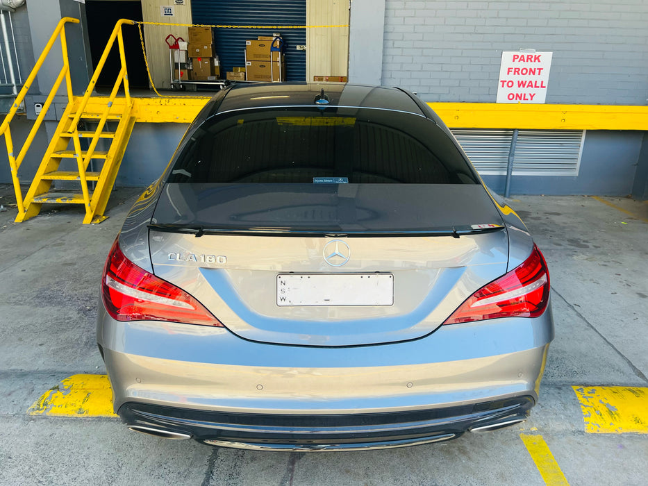 ABS Glossy Black Rear Boot Spoiler fit for Mercedes-Benz CLA Class【C117 Coupe/Sedan】13-19 【BB Style】