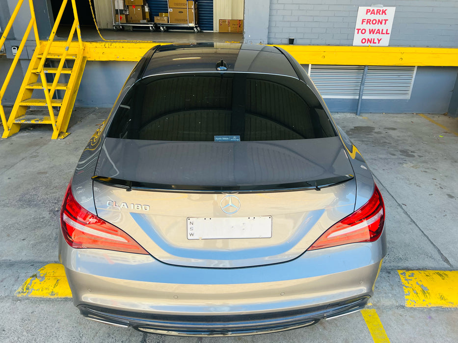 ABS Glossy Black Rear Boot Spoiler fit for Mercedes-Benz CLA Class【C117 Coupe/Sedan】13-19 【BB Style】