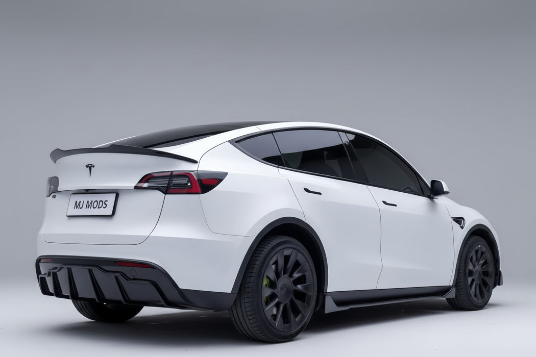 ABS GLOSSY BLACK Full Body Kit for【Tesla Model Y】2020-2024