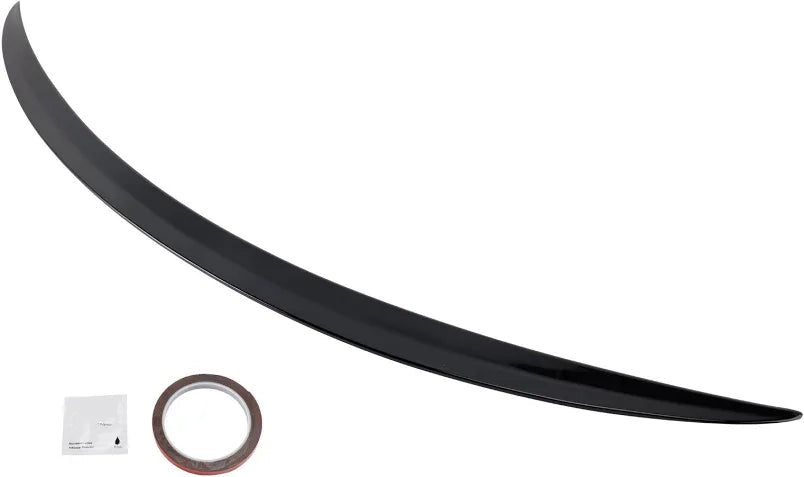 ABS Plastic Gloss Black Rear Bumper Boot Lip Spoiler for MERCEDES-BENZ  C CLASS【W206 SEDAN】【4D-AMG Style】