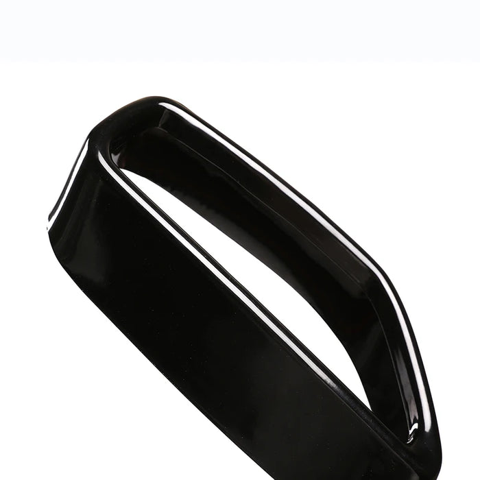 BMW 5 Series G30 G38 Gloss Black Stainless Steel Exhaust Tailpipe Cover – 2017–2023