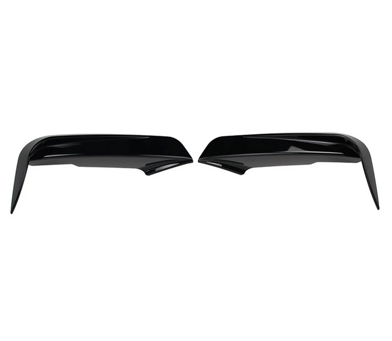 F30 M Sport Gloss Black Front Canards Stick-on