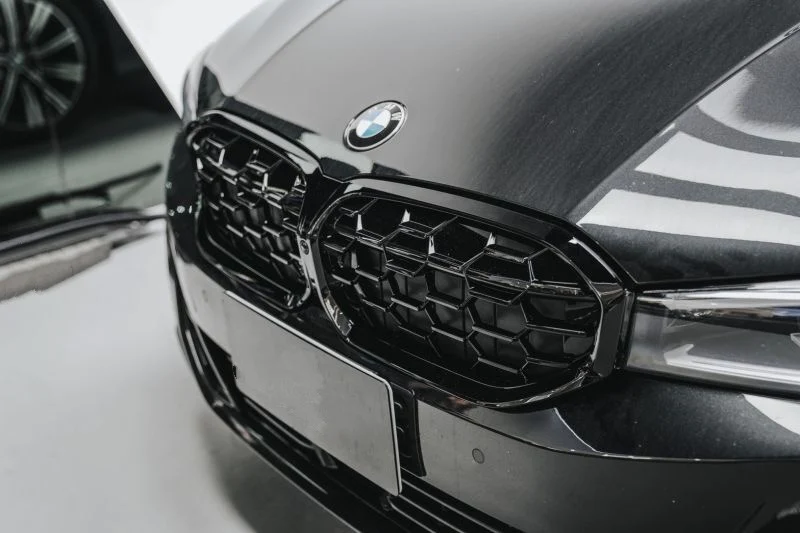 ABS GLOSSY BLACK FRONT KIDNEY GRILLE SHADOWLINE fit for BMW【G21 LCI M340 330 328 320 M Sport】【G20 LCI M340i Style】