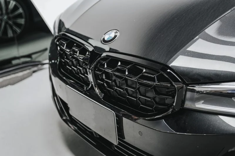 ABS GLOSSY BLACK FRONT KIDNEY GRILLE SHADOWLINE fit for BMW【G20/G21 LCI M340 330 328 320 M Sport】【G20 LCI M340i Style】