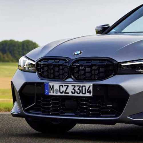 ABS GLOSSY BLACK FRONT KIDNEY GRILLE SHADOWLINE fit for BMW【G20/G21 LCI M340 330 328 320 M Sport】【G20 LCI M340i Style】