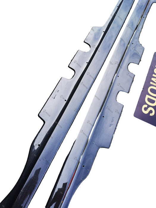 Carbon Fiber Side Skirts For BMW【E90 E92 E93 M3】