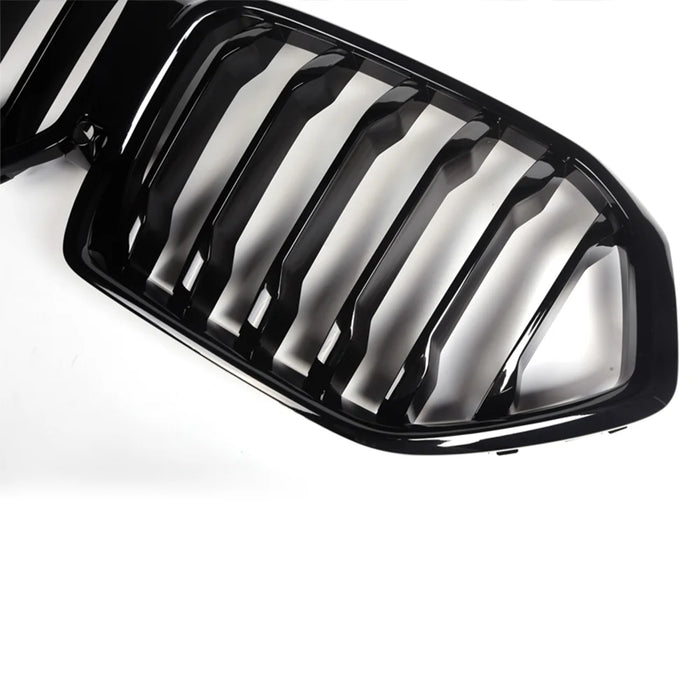 ABS Glossy Black Front Kidney Grilles Fit For BMW【X6 G06 Pre-LCI】2018-2022
