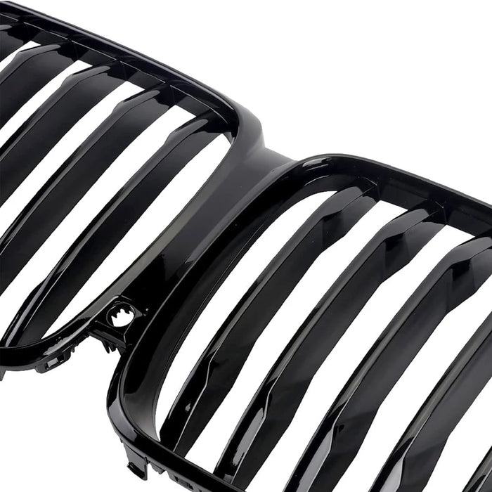 ABS Glossy Black Front Kidney Grilles Fit For BMW【X5 G05 Pre-LCI】2018-2022