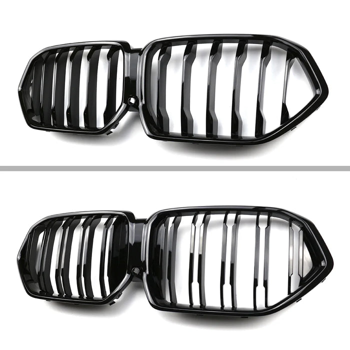 ABS Glossy Black Front Kidney Grilles Fit For BMW【X6 G06 Pre-LCI】2018-2022