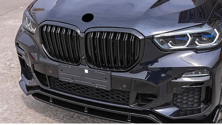ABS Glossy Black Front Kidney Grilles Fit For BMW【X5 G05 Pre-LCI】2018-2022