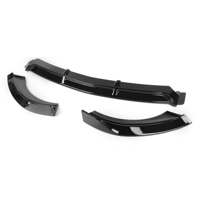 ABS Glossy Black Front Lip For MERCEDES BENZ E CLASS【W213/S213/C238/A238】【E200/220/300/350/400/450 AMG】【E43 AMG/E53 AMG】2020+