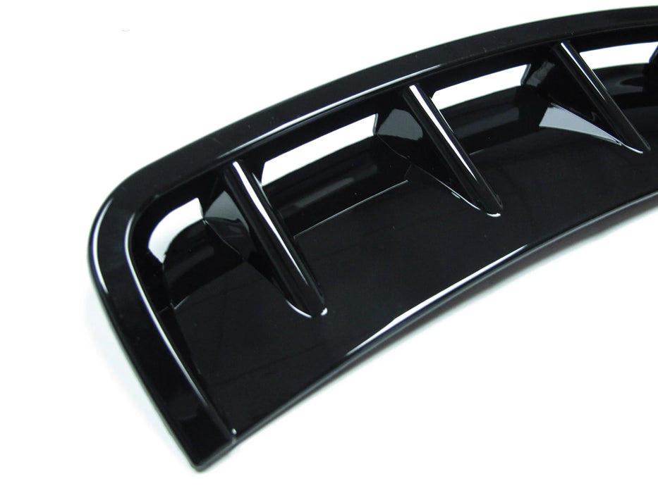 Glossy Black Front Bumper Side Vent Flag Insert Trim Canard for Mercedes-Benz A Class【W177 V177 2018+】【A35 AMG & A180/200/250 AMG Package】