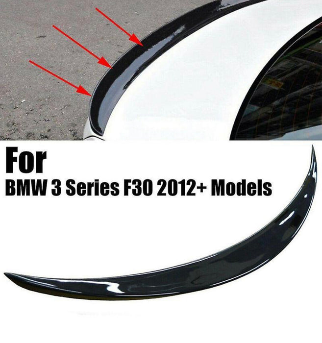 ABS Glossy Black Rear Boot Spoiler fit for BMW【F30 F80 M3 316 318 320 328 330 335 340】【P】