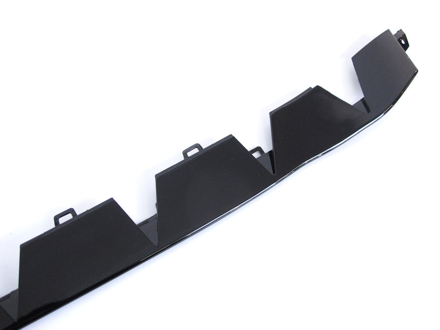 W177 A Class Hatchback Sedan Sport Front Bumper Bar Lip Spoiler Vent Insert Canards Set in Gloss Black