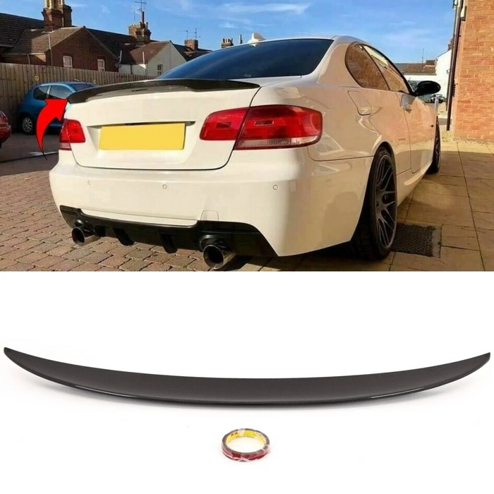 ABS Glossy Black Rear Boot Spoiler fit for BMW 3 Series【E92 Coupe & M3 E92 335 330 325 320】【P Style】