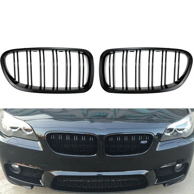 ABS Glossy Black Front Grille for BMW【F10 5 Series】535i 530i 528i 520i