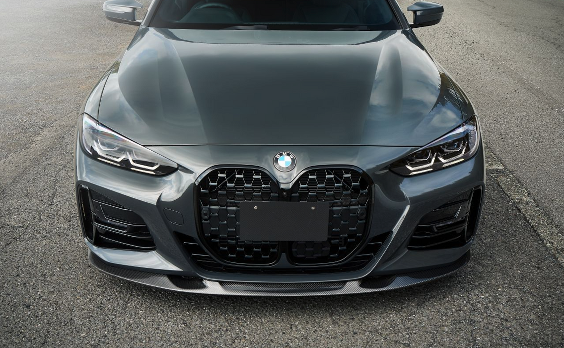 Carbon Fibre Front Bumper Lip for BMW 4 Series【G22/G23 420/430/M440】2020+【3D Type】