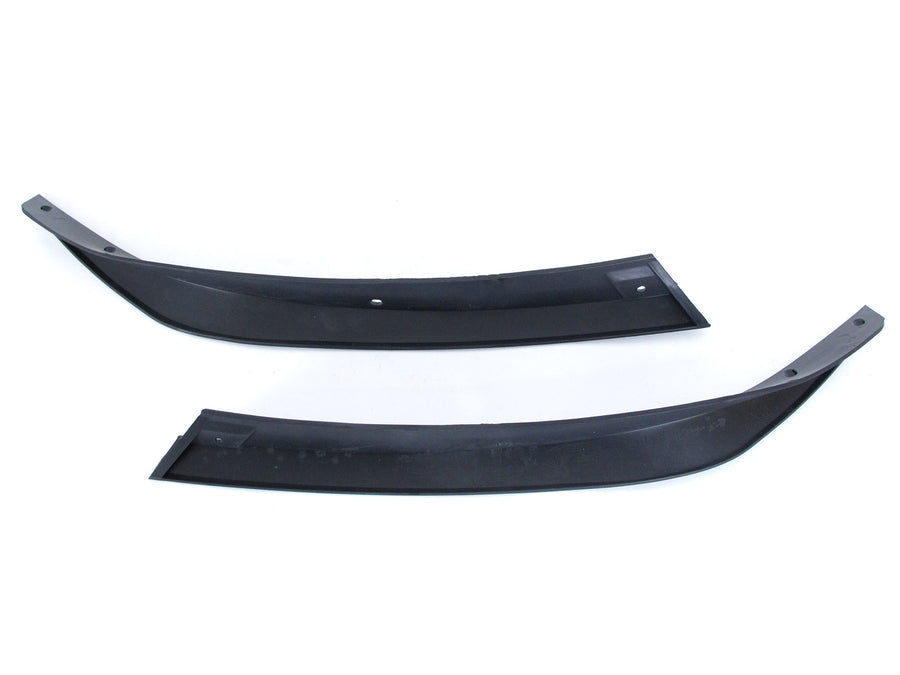 W177 A Class Hatchback Sedan Sport Front Bumper Bar Lip Spoiler Vent Insert Canards Set in Gloss Black