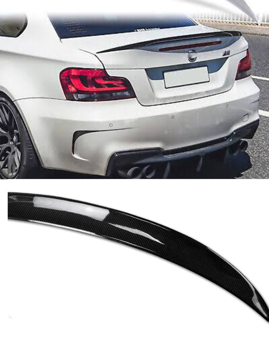 ABS Glossy Black Rear Boot Spoiler fit for BMW E82 Coupe 135i 130i 128i 125 123】【P】