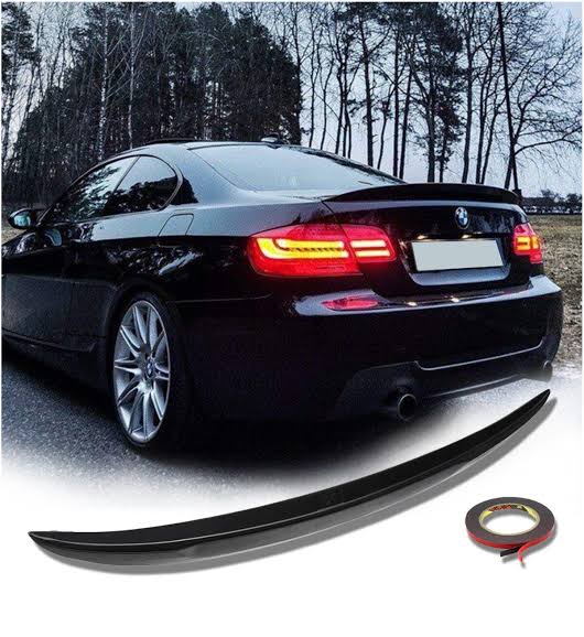 ABS Glossy Black Rear Boot Spoiler fit for BMW 3 Series【E92 Coupe & M3 E92 335 330 325 320】【P Style】