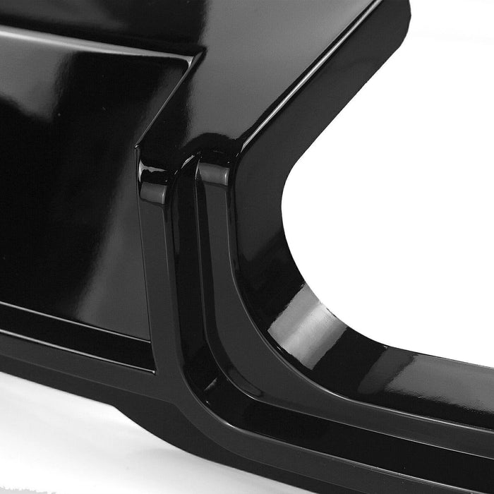 Audi A3 8V S-Line Sedan Gloss Black Rear Bumper Diffuser (2017–2020) – RS3 Style