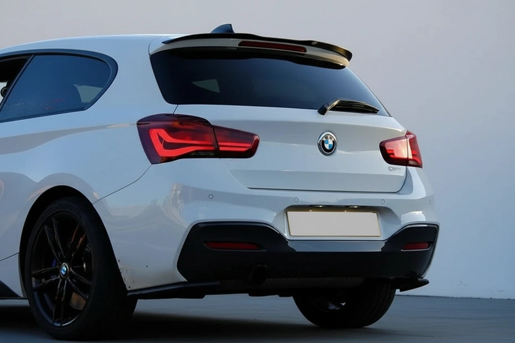 Rear Roof Ducklip Spoiler – Gloss Black (BMW 1 Series F20 M140i M135i 125i 2012–2019)