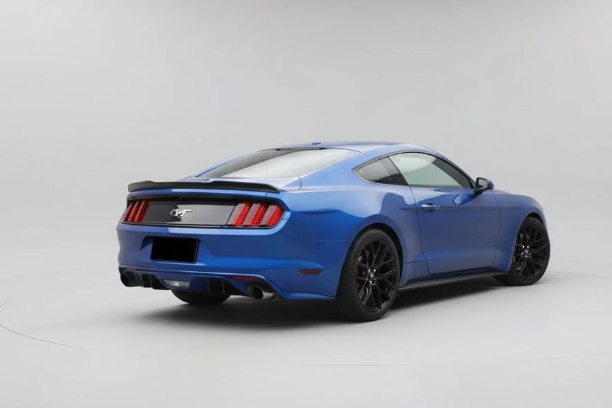 Rear Boot Spoiler – Gloss Black GT Style (Ford Mustang GT FM / FN 2015–2023)