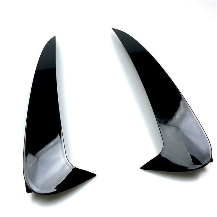ABS Gloss Black Rear Vent Flics Canards fit for MERCEDES-BENZ C CLASS【W205 SEDAN】