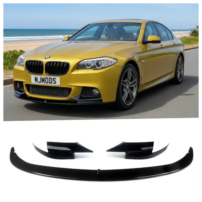 F10 M5 Gloss Black ABS Front Splitter Lip – MP Style