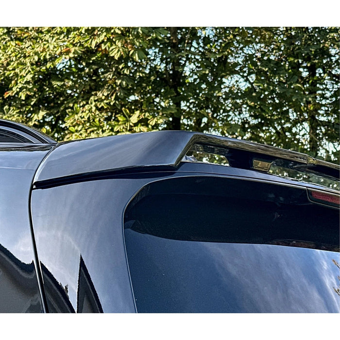 BMW G07 X7 Gloss Black Roof Spoiler – Dark Knight Style Stick-On Rear Wing