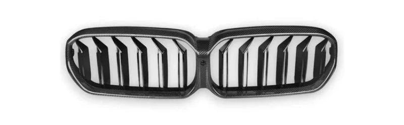 BMW G30 LCI 5 Series Dry Carbon Fibre Front Grille – M Sport Style Kidney Grille
