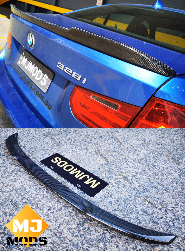 Carbon Fibre Rear Boot Spoiler for BMW F30 F80 M3 320i 320d 328i