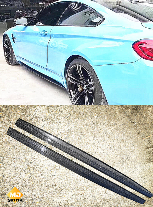 Carbon Fibre Side Skirt Fit For BMW【F32 F33 F36 420 428 430 M SPORT & 435i 440i】【MP】 (4393947627594)