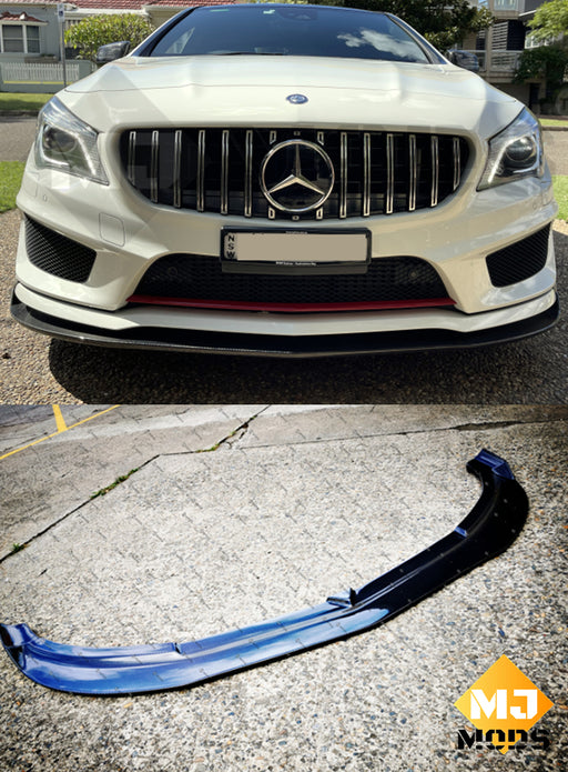 Carbon Fibre Front Bumper Lip for Mercedes-Benz A Class【W176 12-15】【A45 AMG & A180/200/250 AMG Package】【12-RZ Style】 (4150447571018)