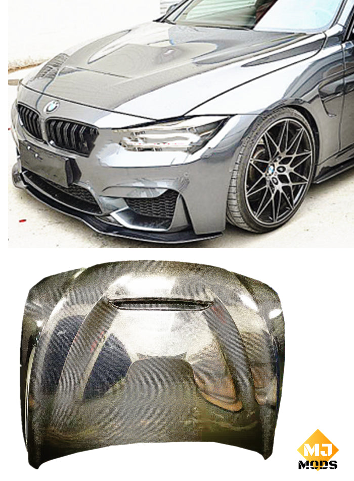【Carbon Fibre】Front Bonnet Hood for BMW【F80 M3 & F82 F83 M4】【GTS Style】2014+ (6640068689994)