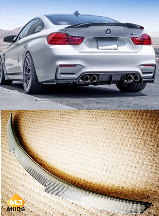 Carbon Fibre Rear Boot Spoiler Fit for BMW M Series【F82 M4】【M4 Sytle】 (4696775196746)