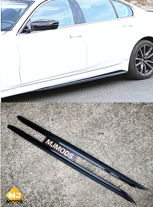 ABS GLOSSY BLACK SIDE SKIRT fit for BMW 3 Series【G20/G21 M340 330/320 M Sport】 (4648670298186)