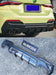 Carbon Fibre Rear Diffuser For BMW 4 Series【G22/G23 420/430/M440】2020+ (6934442573898)