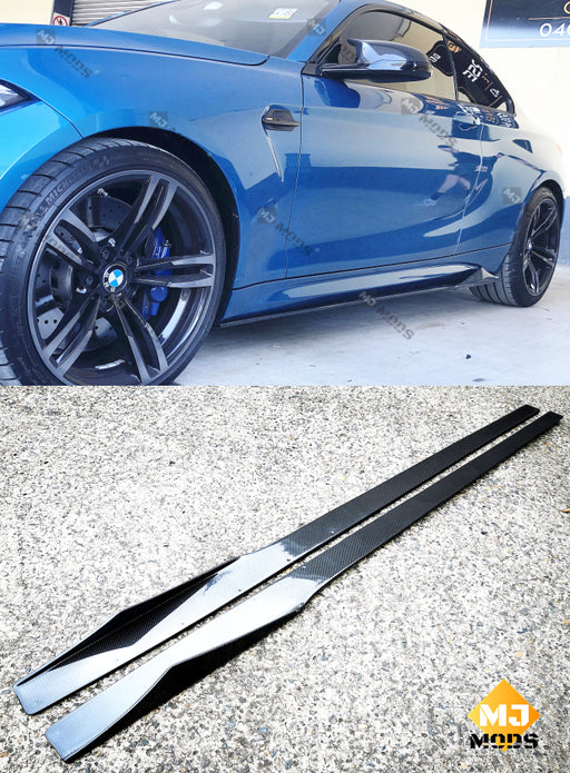 Carbon Fibre Side Skirts for BMW【F87 M2/M2C】【MTC Style】 (4393843064906)